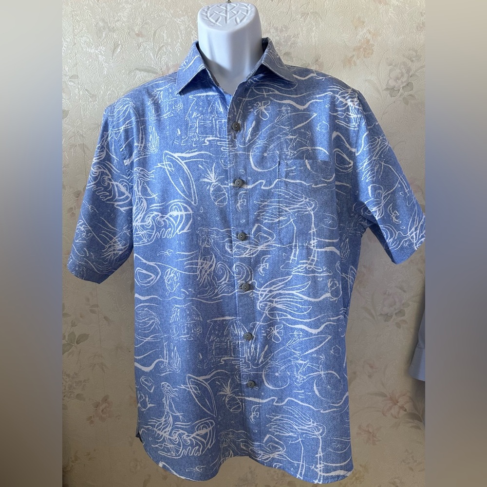 Tommy Bahama Short - Sleeve Shirt.Size M.